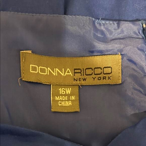 Donna Ricco Blue Dress - Picture 6 of 10